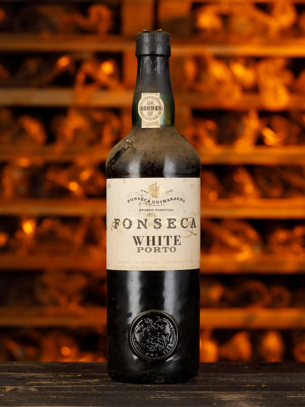 Fonseca White Port garrafa Antiga