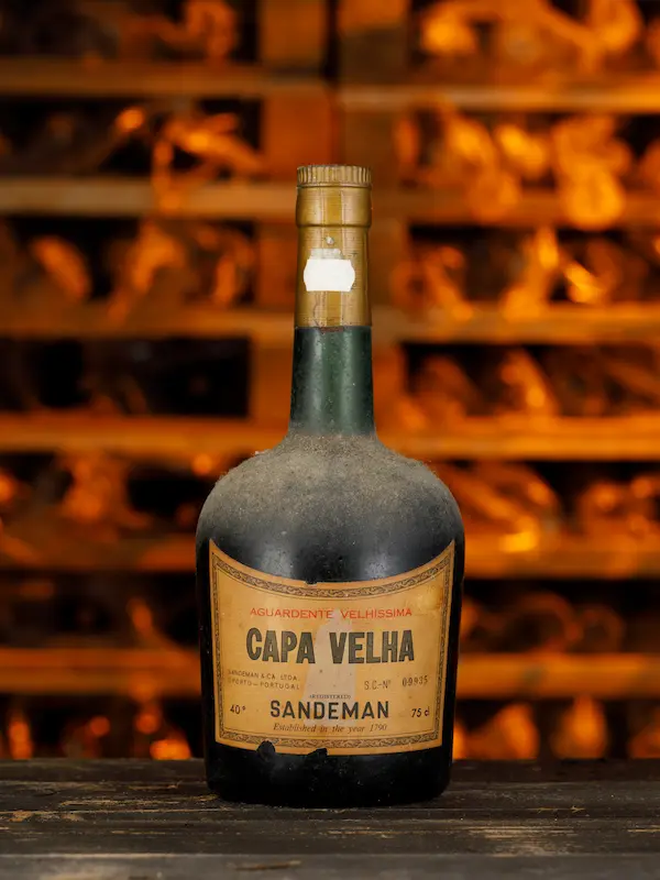 Aguardente Sandeman Capa Velha Velhíssima